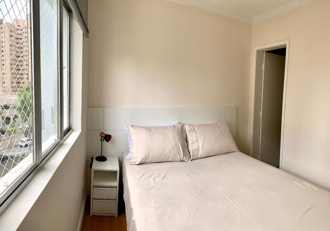 205- Apartamento 1 Quarto Suite, Encantador, Amplo E Decorado, Mobiliario Moderno, Cozinha Completa Com Utensilios , Excelente Vista Da Cidade E Localizacao Privelegiada No Bairro Bigorrilho , Curitiba Kültér fotó